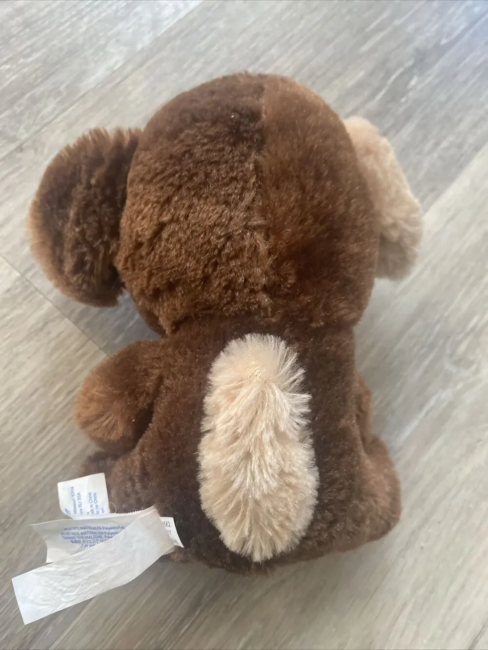 Build A Bear Brown Puppy Dog Blue Eyes Plush Stuffed Animal Toy 7